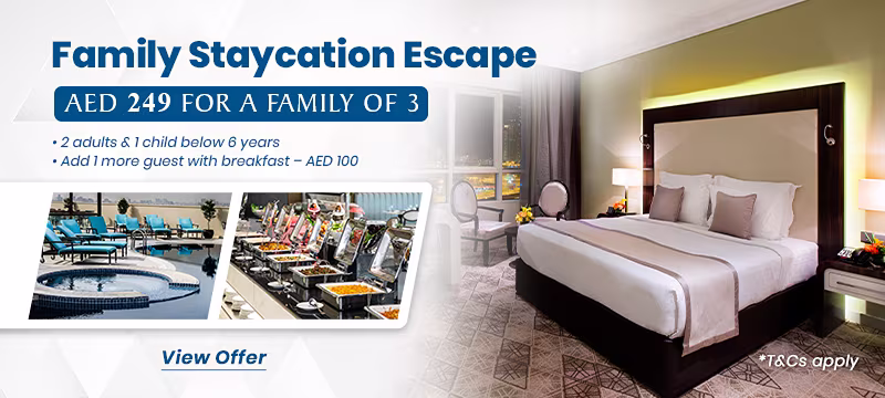Family Staycation Offer in Dubai