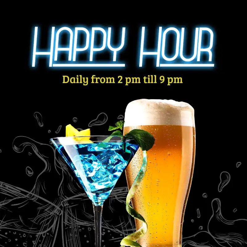 Daily Happy Hour
