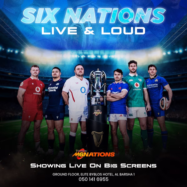 Six Nations: Showing Live